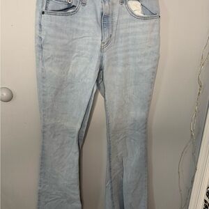 Levi's Light Blue Flare & Wide Leg Jeans